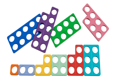 Numicon Talblock 1-10, 1-pack; 2017