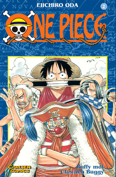 One Piece 02 : Ruffy mot Clownen Buggy; Eiichiro Oda; 2003