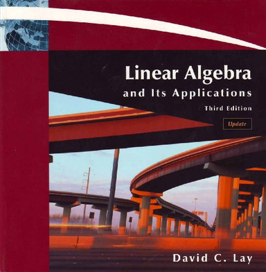 Online Course Pack: Linear Algebra and It's Applications Update with MML Student Access Kit for Ad Hoc Valuepacks; David C. Lay, . . Pearson Education; 2006