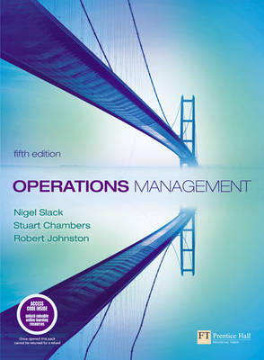 Operations Management; Nigel Slack, Lee J. Krajewski, Stuart Chambers, Robert Johnston, Slack; 2007