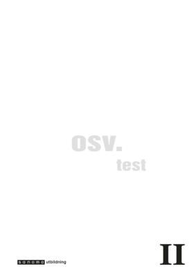 osv. II Test i Svenska åk 8 10-pack; Mikael Ekström; 2014