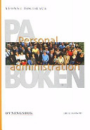 PA-Boken Övningsbok - Personaladministration; Yvonne Bogislaus; 2003