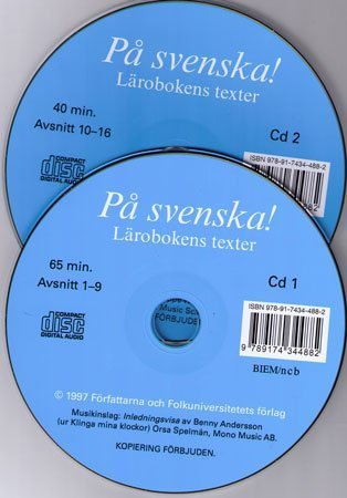 På svenska! cd audio lärobok; Ulla Göransson, Mai Parada; 2003