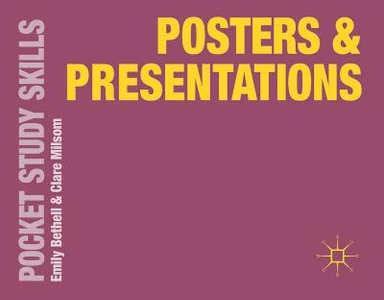 Posters and presentations; Emily Bethell; 2014