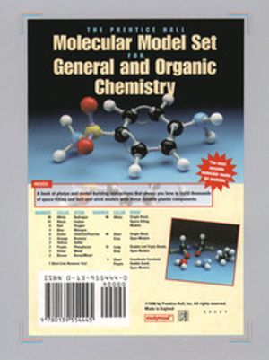 Prentice Hall Molecular Model Set for General and Organic Chemistry; Pearson Education; 1997