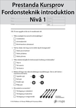 Prestanda Kursprov Fordonsteknik introduktion, nivå 1 8-pack; Kjell Anund; 2012