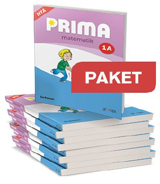 Prima matematik 1A,25 ex Elevbok+Elevwebb +1 ex LH+Lärarwebb; Åsa Brorsson; 2019