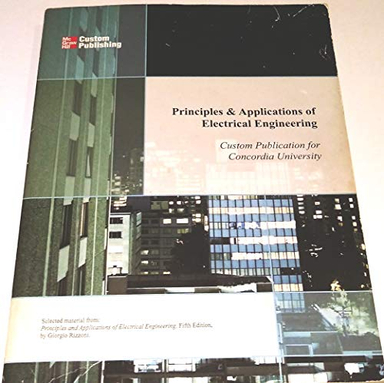 Principles and Applications of Electrical Engineering; Giorgio Rizzoni; 2007