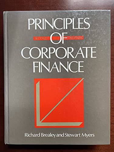 Principles of Corporate Finance, Volym 1International student editionInternational student edition: MacGraw-HillMcGraw-Hill finance guide seriesMcGraw-Hill series in finance McGraw-Hill finance guide seriesMcGraw-Hill series in finance; Richard A. Brealey, Stewart C. Myers; 1984