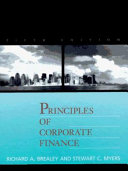 Principles of Corporate FinanceMcGraw-Hill series in finance; Richard A. Brealey, Stewart C. Myers; 1996