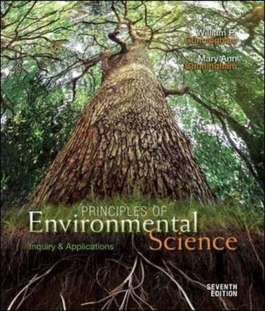 Principles of Environmental Science; William Cunningham, Mary Cunningham; 2013