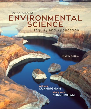 Principles of Environmental Science; William Cunningham, Mary Cunningham; 2016