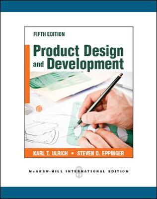 Product Design and Development (Int'l Ed); Karl Ulrich; 2011