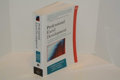 Professional Excel Development; Bullen Stephen, Bovey Rob, John Green; 2005