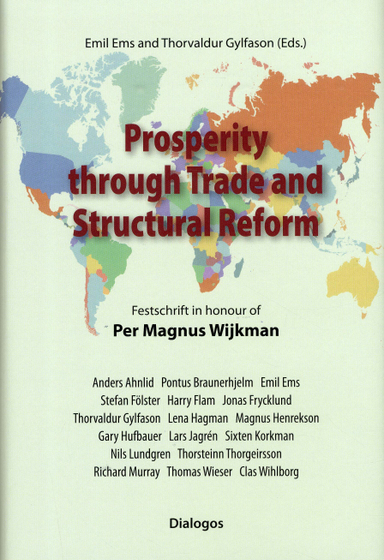 Prosperity through Trade and Structural Reform; Emil Ems, Thorvaldur Gylfason, Anders Ahnlid, Pontus Braunerhjelm, Harry Flam, Jonas Frycklund, Stefan Fölster, Lena Hagman, Magnus Henrekson, Gary Clyde Hufbauer, Lars Jagrén, Sixten Korkman, Nils Lundgren, Richard Murray, Thorsteinn Thorgeirsson, Thomas Wieser, Clas Wihlborg; 2018