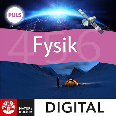 PULS Fysik 4-6 Grundbok Digital; Johan Skarp; 2025