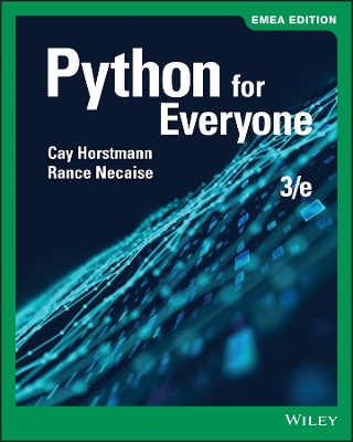 Python for everyone; Cay S. Horstmann; 2019