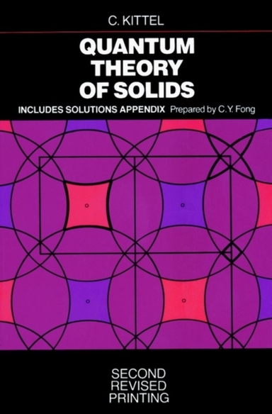 Quantum theory of solids; Charles Kittel; 1987