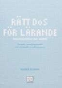 Rätt DoS för lärande; Roger Ellmin; 2006