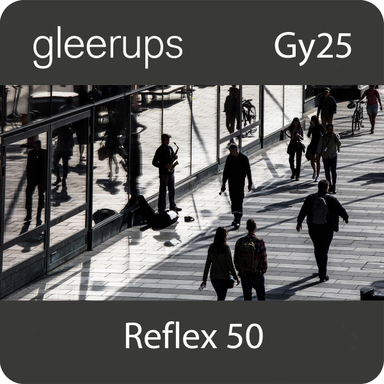 Reflex 50, digitalt läromedel, elev, 12 mån, Gy25; Hans Almgren, Stefan Höjelid, Anna Furevik; 2025