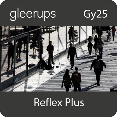 Reflex Plus, digitalt läromedel, elev, 12 mån, Gy25; Hans Almgren, Stefan Höjelid, Anna Furevik; 2025