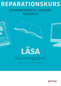 Reparationskurs Läsa Kop pärm; Magnus Johansson, Maria Wadenius; 2008