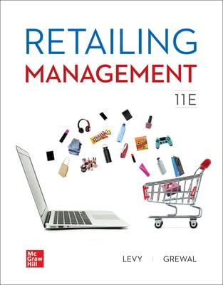 Retailing Management; Michael Levy, Barton A. Weitz, Dhruv Grewal