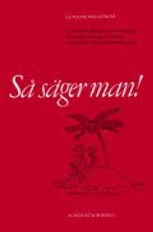 Så säger man; Gunnar Hellström; 1989