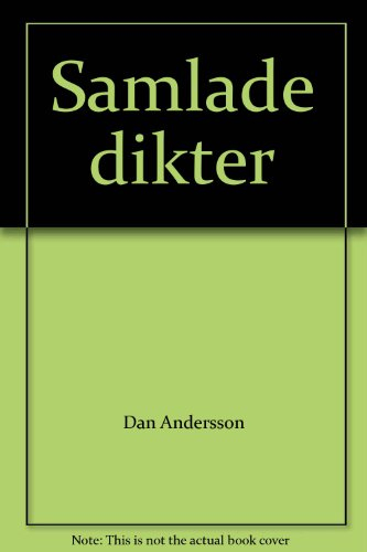 Samlade dikter; Dan Andersson; 2003