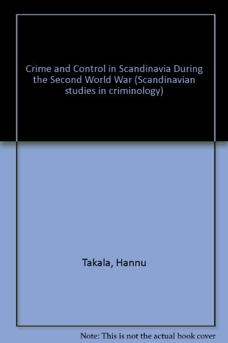 Scandinavian studies in criminology; Hannu Takala, Henrik Tham; 1989