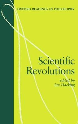 Scientific Revolutions; Ian Hacking; 1981