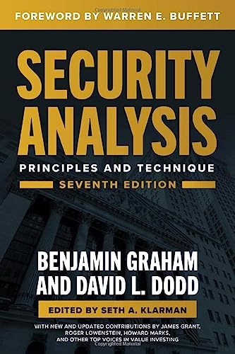 Security analysis : principles and technique; Benjamin Graham; 2023