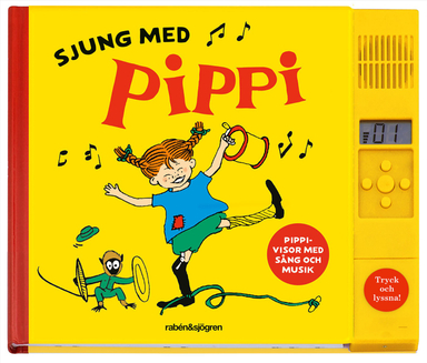 Sjung med Pippi (med ljudmodul); Astrid Lindgren; 2022