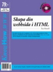 Skapa din hemsida i HTML; Åsa Hanell; 2001