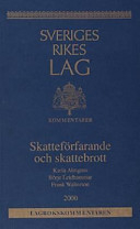 Skatteförfarande och skattebrott; Karin Almgren; 2000