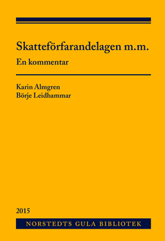 Skatteförfarandelagen m.m. 2015, D 2; Karin Almgren, Börje Leidhammar; 2015