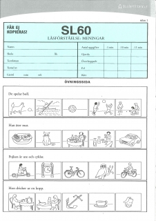 SL60 elevhäften; Kerstin Nauclér, Eva Magnusson; 2010