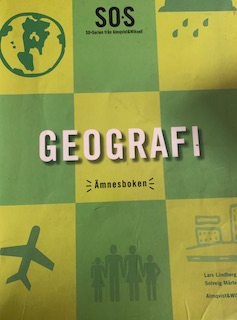 SO-Serien Geografi Ämnesbok; Solveig Mårtensson; 2004