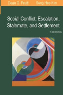 Social Conflict; Dean G Pruitt, Sung Hee Kim; 2021