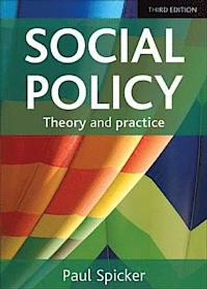 Social Policy; Paul Spicker; 2014