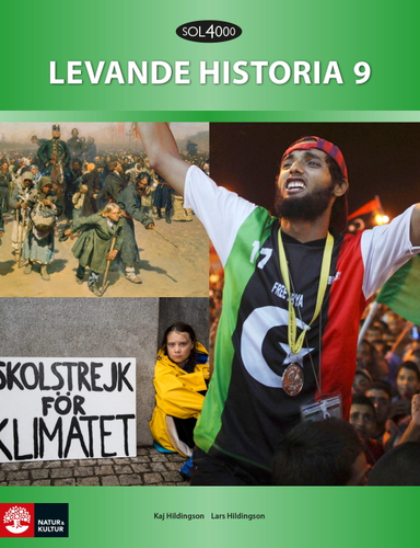 SOL 4000 Levande historia 9 Elevbok; Kaj Hildingson, Lars Hildingson; 2013