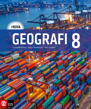 SOL NOVA Geografi 8; Ludvig Myrenberg, Tomas Torbjörnsson, Anna Tyrefors; 2021