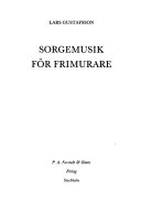 Sorgemusik för frimurare; Lars Gustafsson; 1983