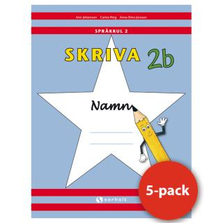 Språkkul Skriva 2B (5-pack); Ann Johansson, Carina Ring, Anna-Stina Jonsson; 2011