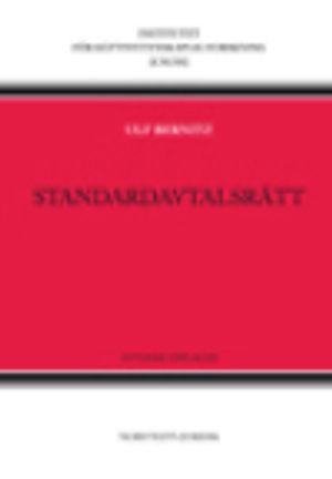 Standardavtalsrätt; Ulf Bernitz; 2013