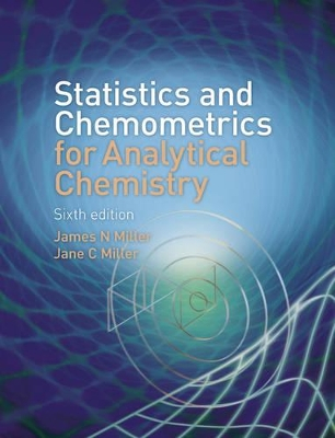 Statistics and Chemometrics for Analytical chemistry; Jane C Miller; 2010