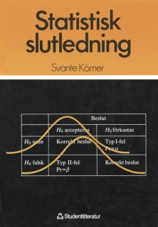 Statistisk slutledning; Svante Körner; 1985