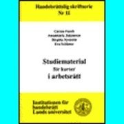 Studiematerial för kurser i arbetsrätt; Carina Funck; 1995