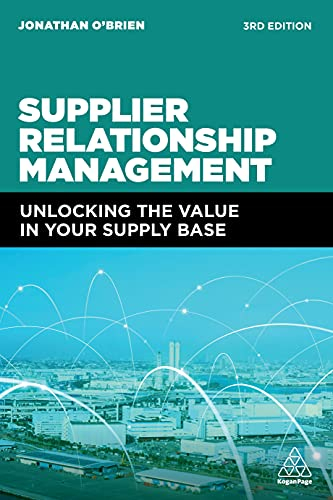 Supplier Relationship Management; Jonathan O'Brien; 2022