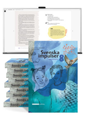 Svenska impulser 8 Klasspaket, (20 grundböcker + Lärarstöd+); Carl-Johan Markstedt, Cecilia Pena; 2024